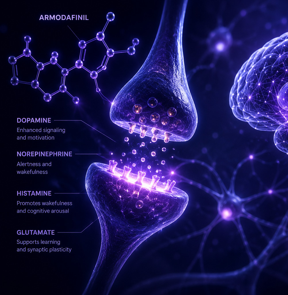 How Armodafinil Works in the Brain